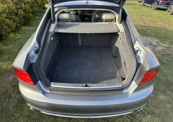 Audi A7 cena 38900 przebieg: 70042, rok produkcji 2012 z Iława małe 596